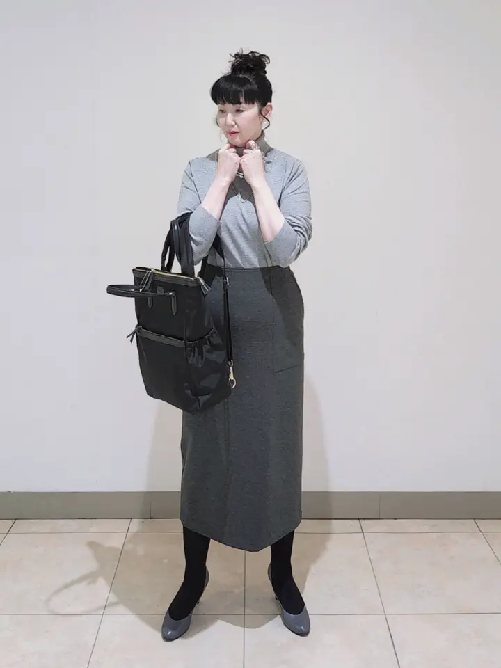 J.PRESS LADIES L スタッフ コーディネート画像