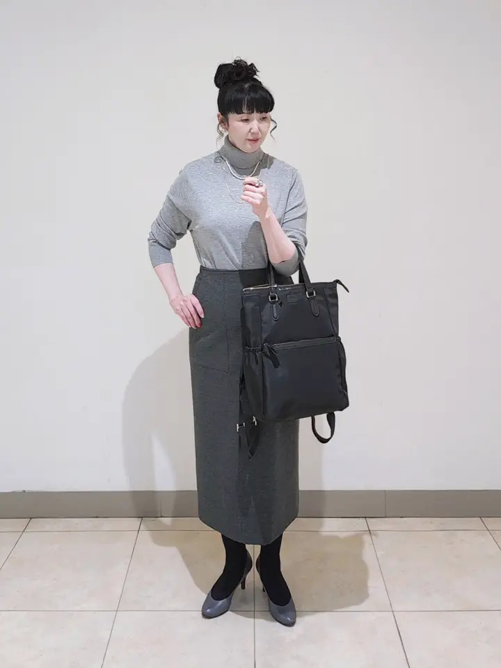 J.PRESS LADIES L スタッフ コーディネート画像