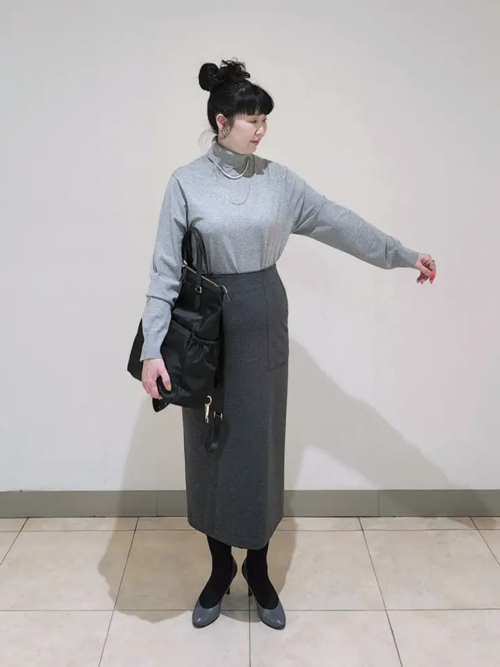 J.PRESS LADIES L スタッフ コーディネート画像
