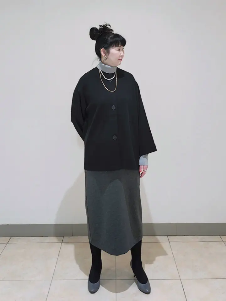 J.PRESS LADIES L スタッフ コーディネート画像