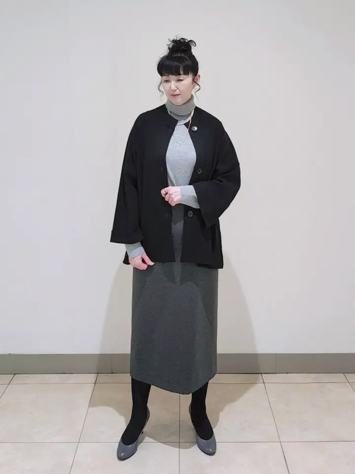 J.PRESS LADIES L スタッフ コーディネート画像