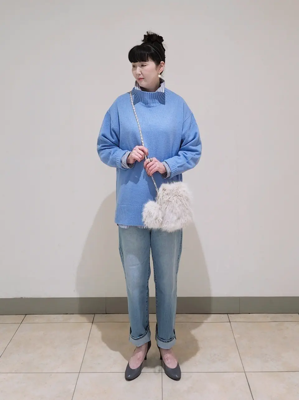 J.PRESS LADIES L スタッフ コーディネート画像