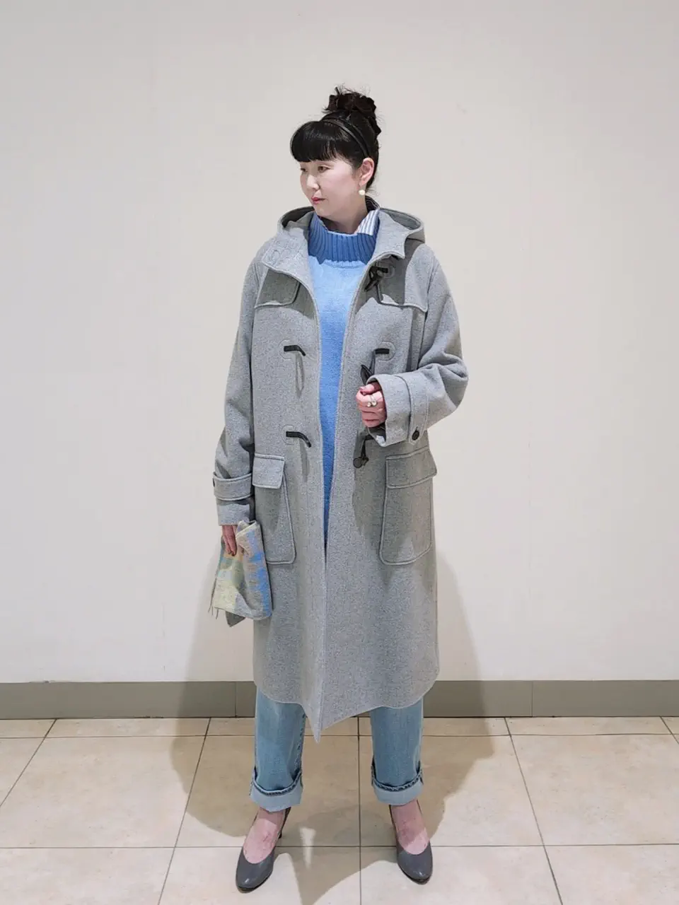 J.PRESS LADIES L スタッフ コーディネート画像