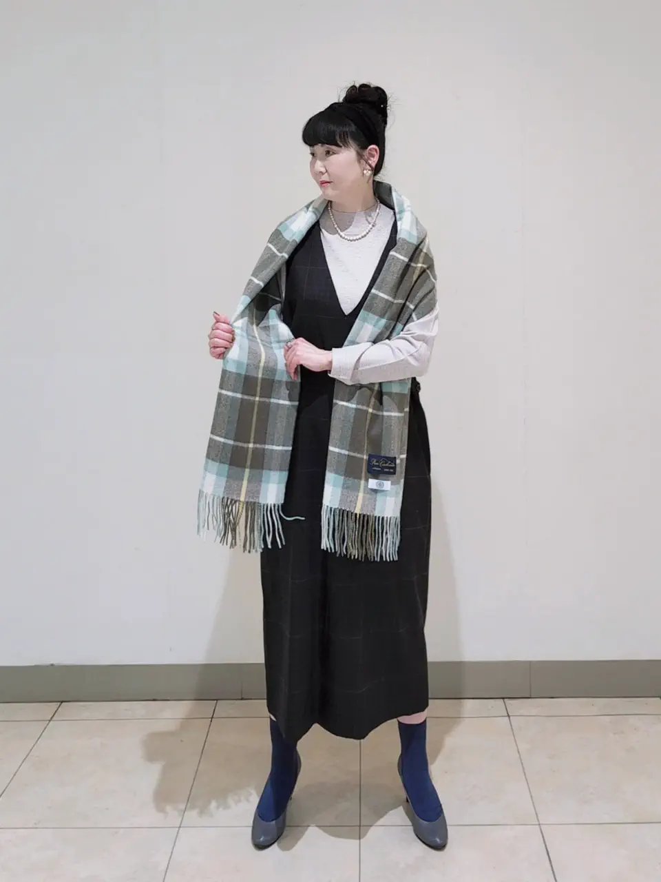 J.PRESS LADIES L スタッフ コーディネート画像