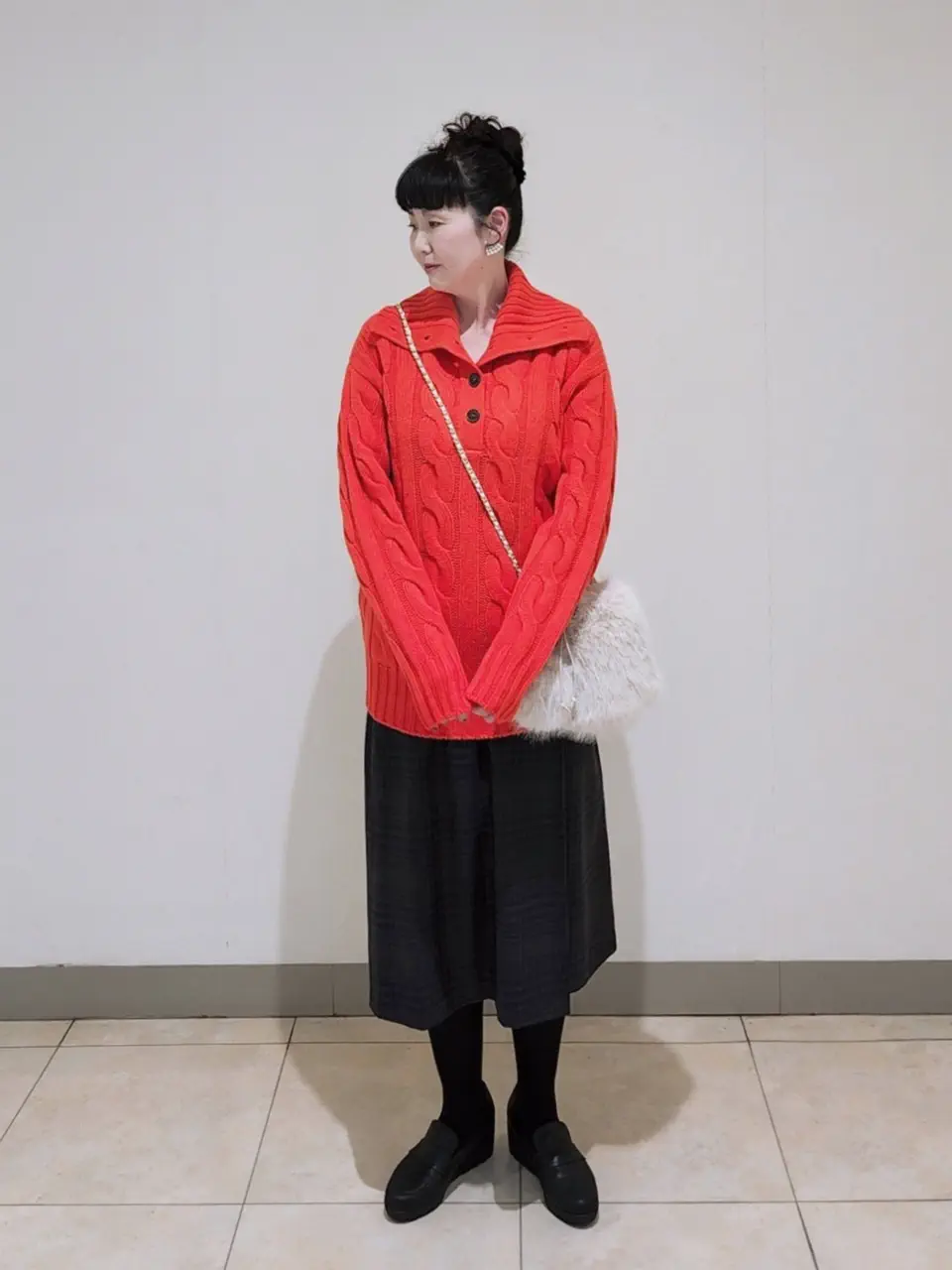 J.PRESS LADIES L スタッフ コーディネート画像