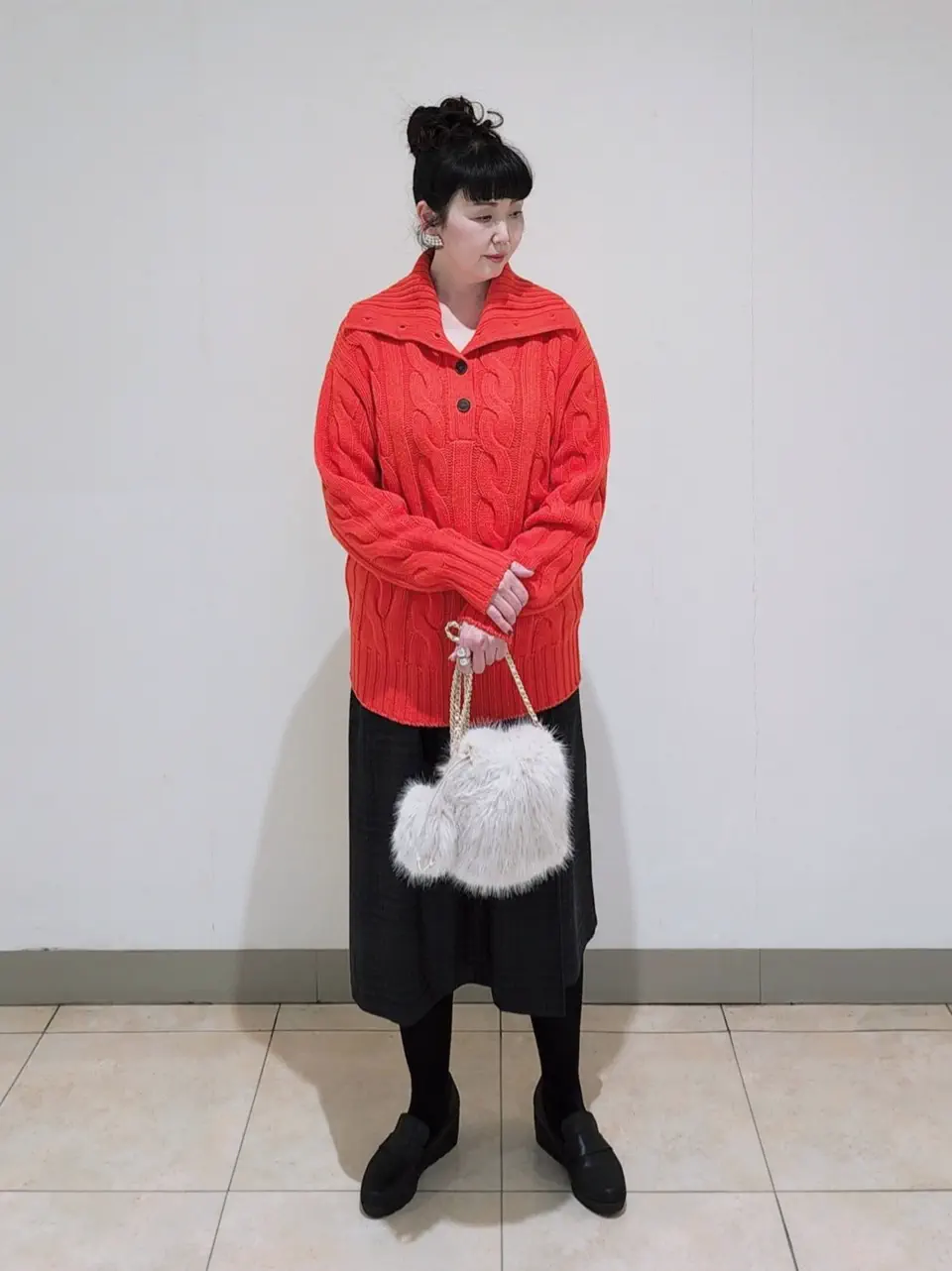J.PRESS LADIES L スタッフ コーディネート画像
