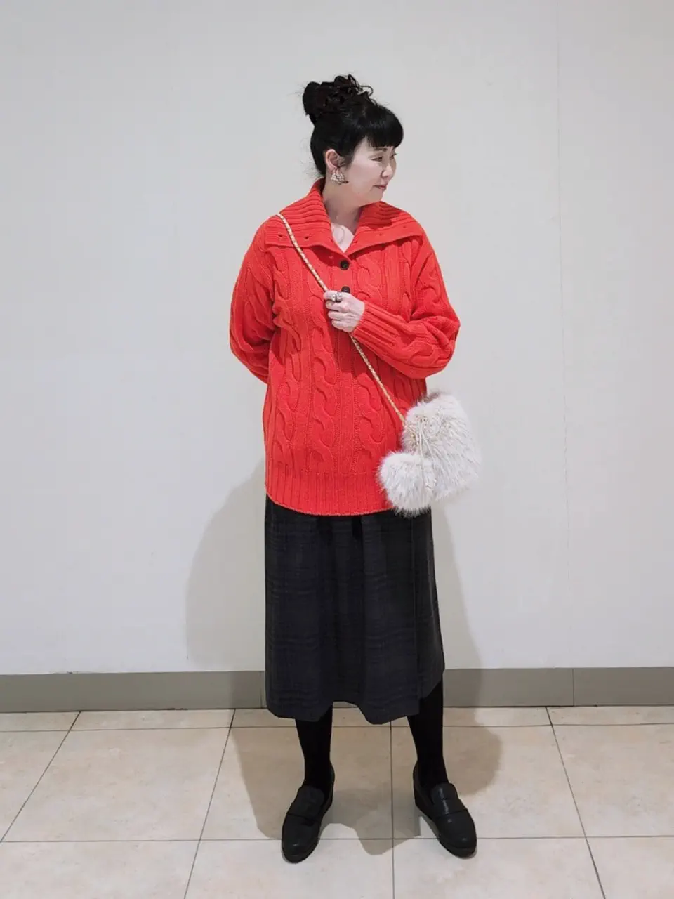 J.PRESS LADIES L スタッフ コーディネート画像