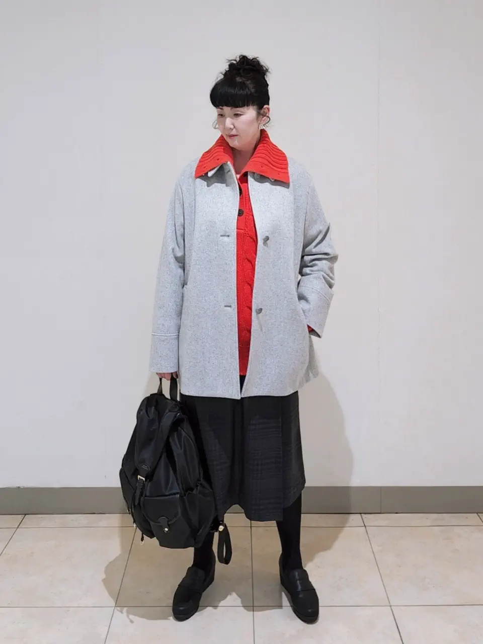 J.PRESS LADIES L スタッフ コーディネート画像