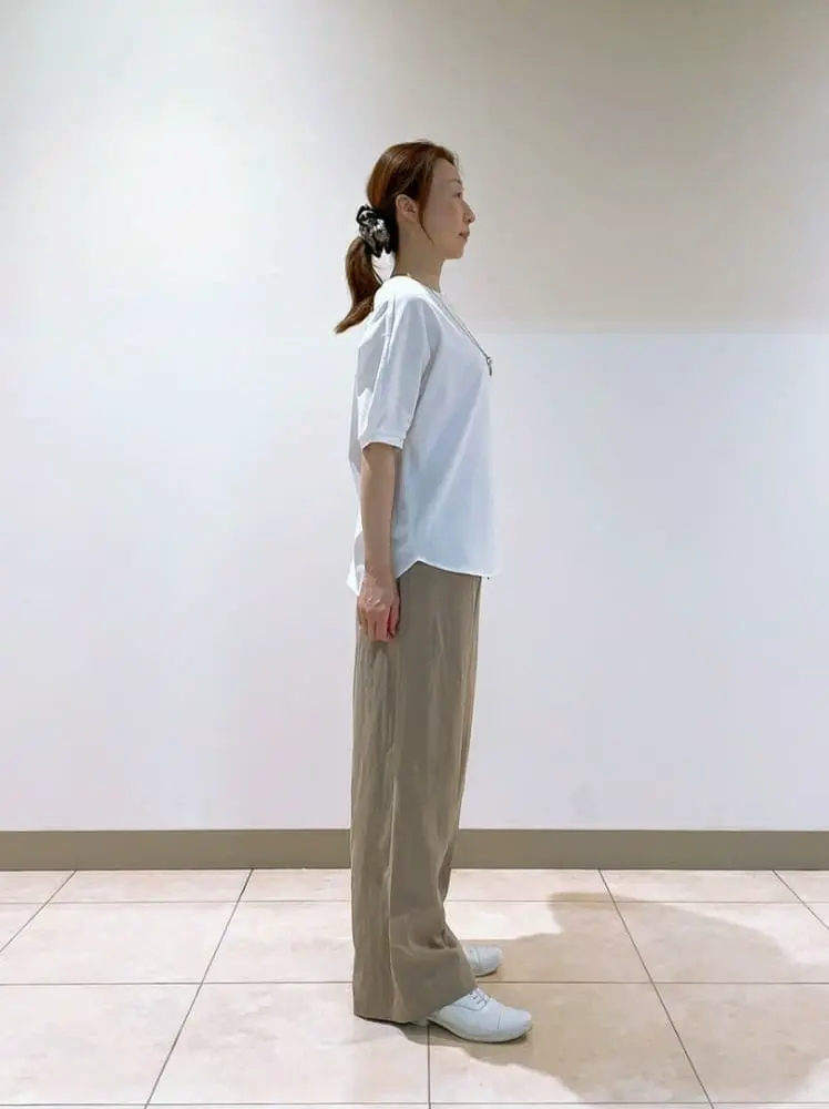 J.PRESS LADIES L スタッフ コーディネート画像