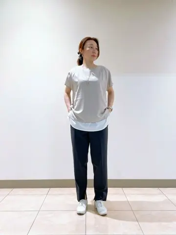 J.PRESS LADIES L スタッフ コーディネート画像