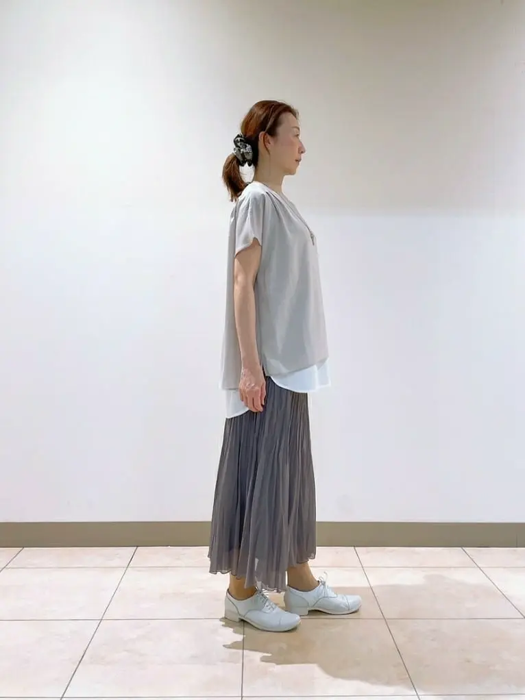 J.PRESS LADIES L スタッフ コーディネート画像