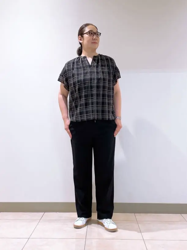 J.PRESS LADIES L スタッフ コーディネート画像