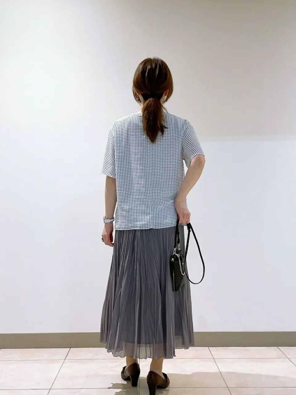 J.PRESS LADIES L スタッフ コーディネート画像