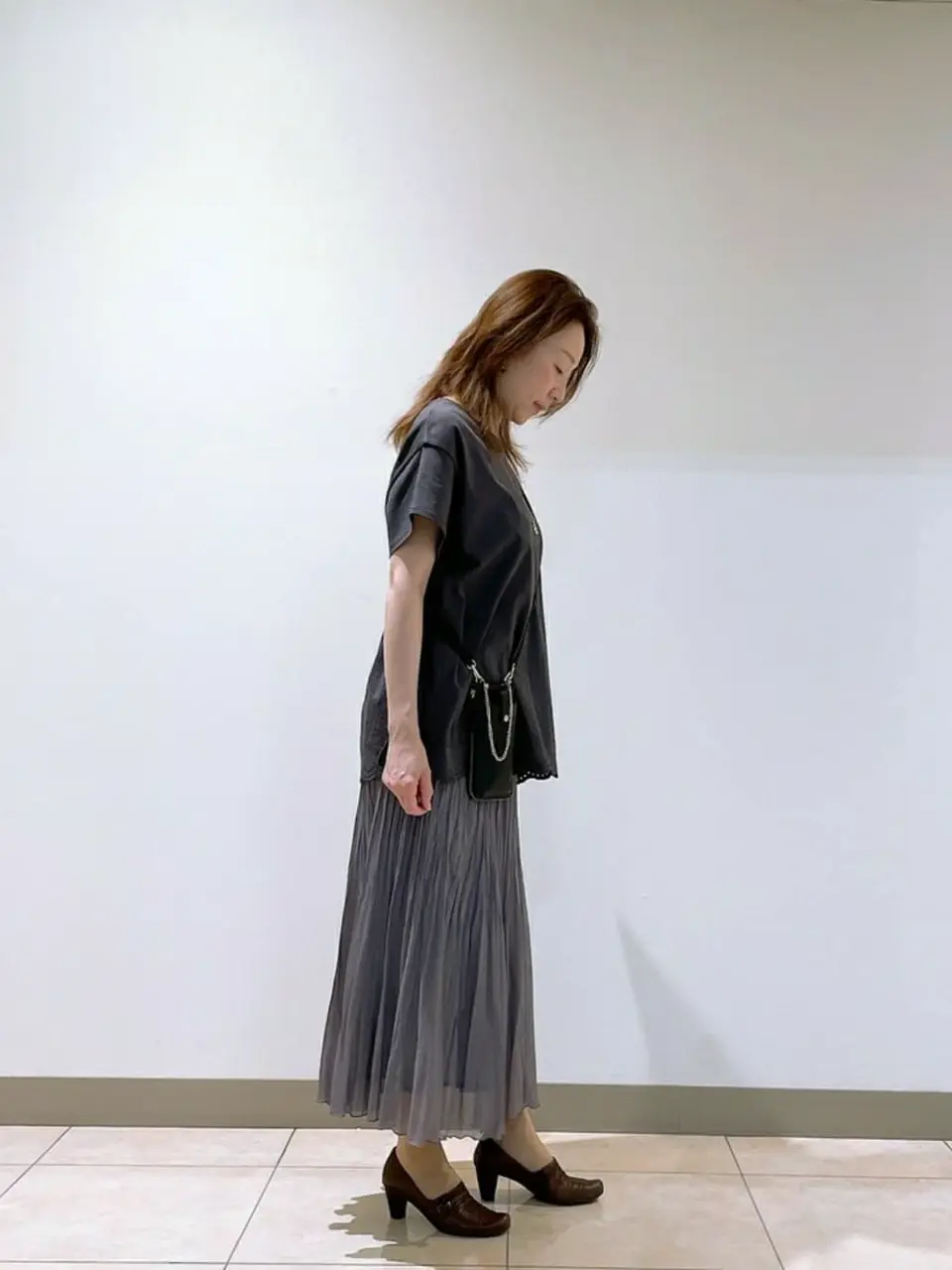 J.PRESS LADIES L スタッフ コーディネート画像