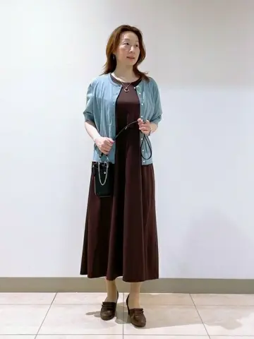 J.PRESS LADIES L スタッフ コーディネート画像