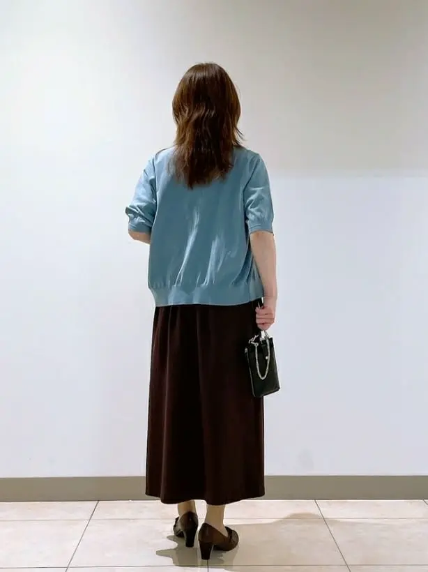 J.PRESS LADIES L スタッフ コーディネート画像