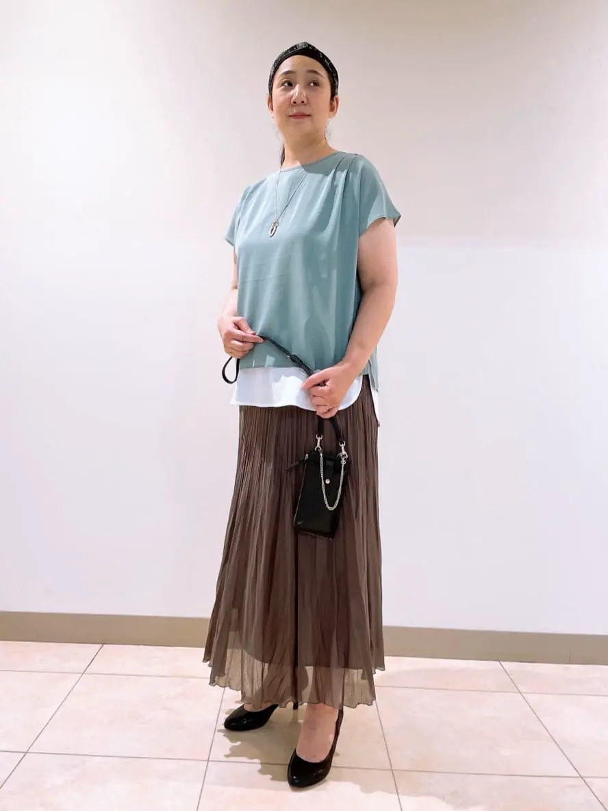 J.PRESS LADIES L スタッフ コーディネート画像