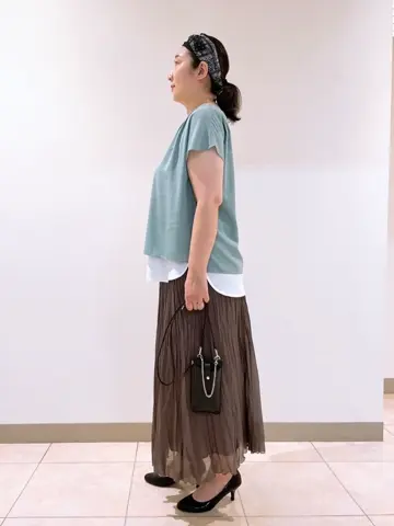 J.PRESS LADIES L スタッフ コーディネート画像