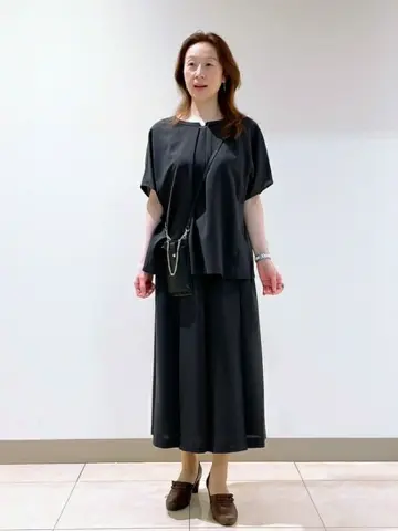 J.PRESS LADIES L スタッフ コーディネート画像