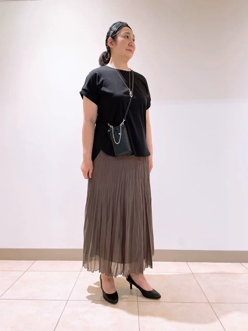 J.PRESS LADIES L スタッフ コーディネート画像