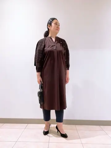 J.PRESS LADIES L スタッフ コーディネート画像