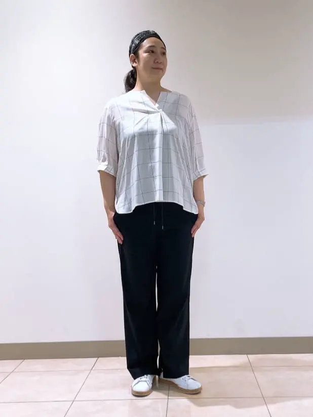 J.PRESS LADIES L スタッフ コーディネート画像