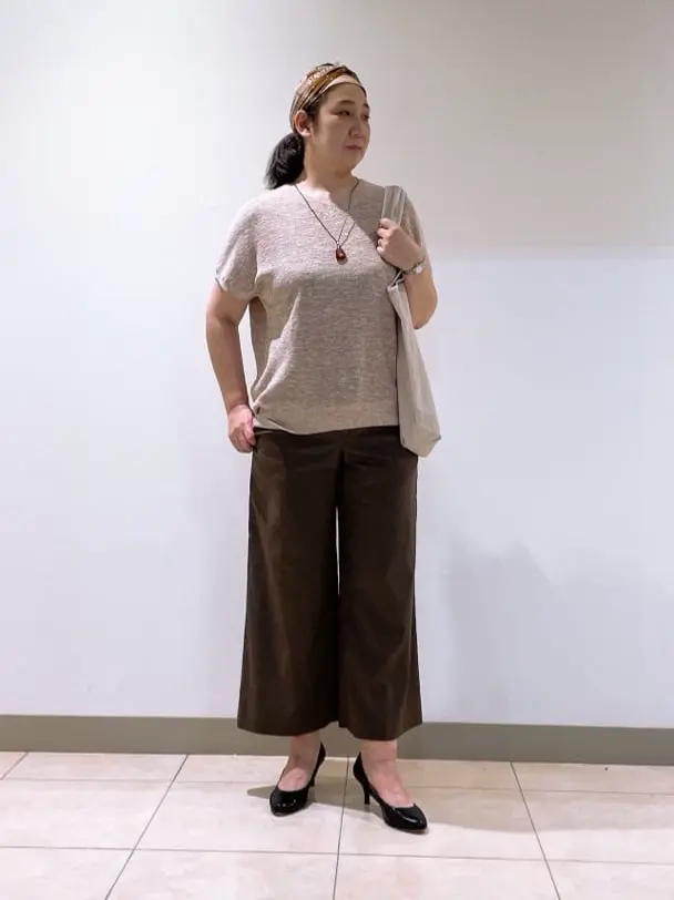 J.PRESS LADIES L スタッフ コーディネート画像