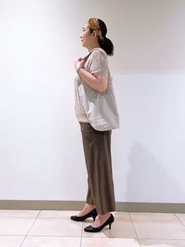 J.PRESS LADIES L スタッフ コーディネート画像