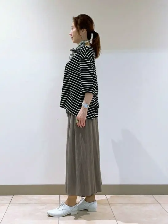 J.PRESS LADIES L スタッフ コーディネート画像