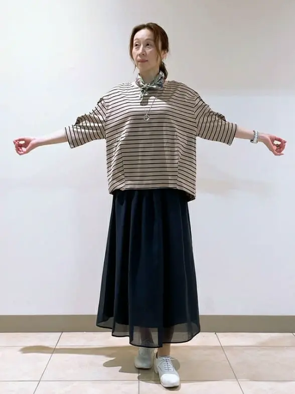  スタッフ コーディネート画像