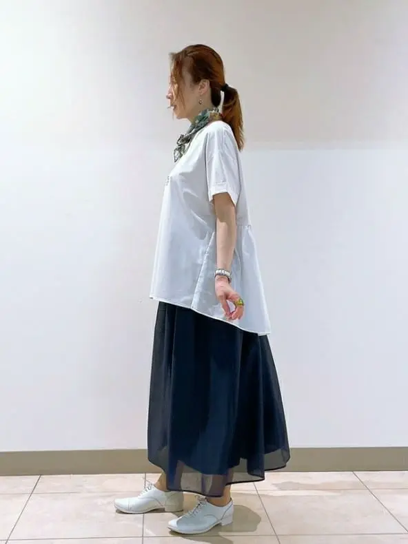 J.PRESS LADIES L スタッフ コーディネート画像