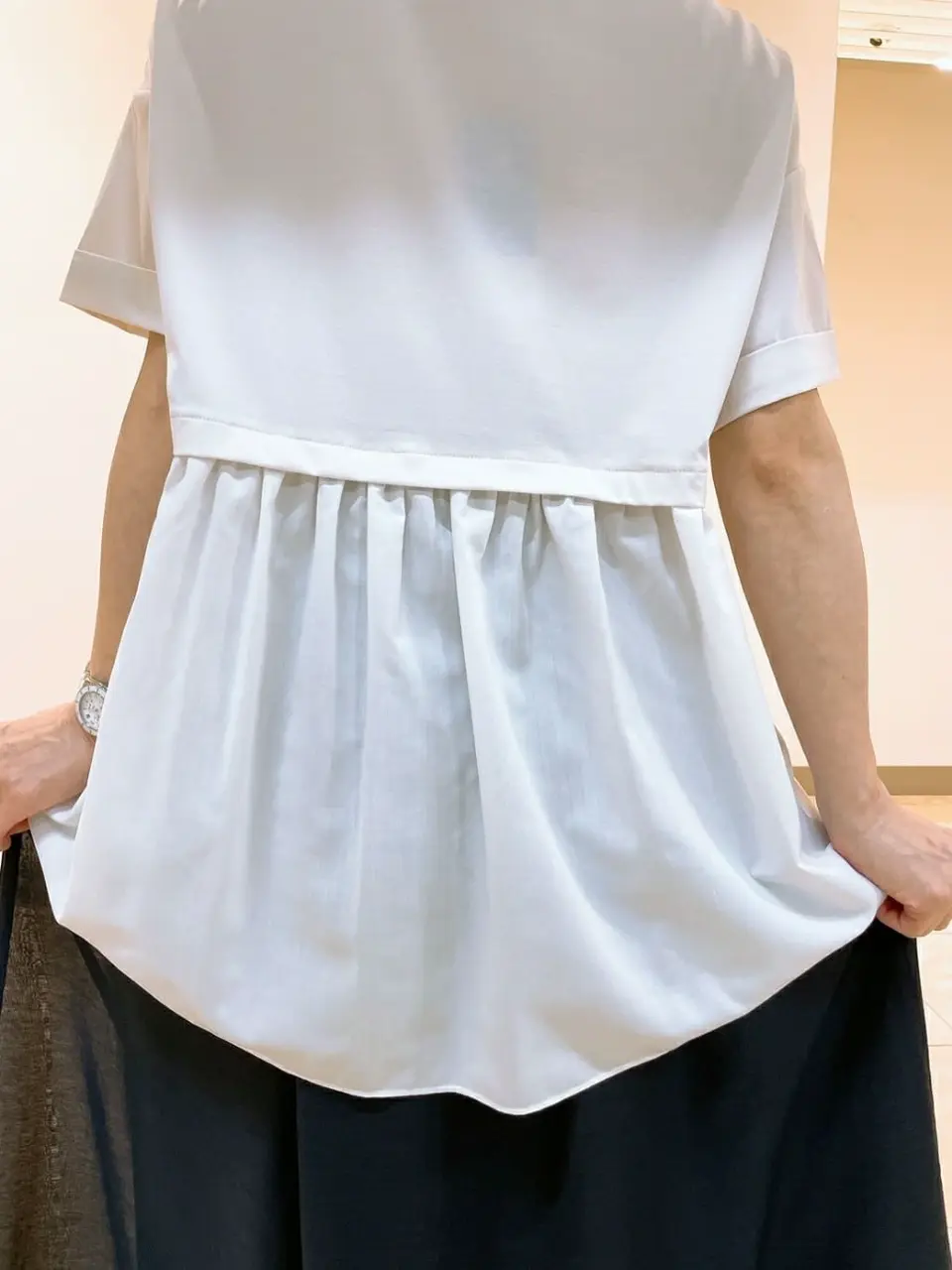 J.PRESS LADIES L スタッフ コーディネート画像