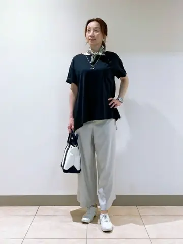 J.PRESS LADIES L スタッフ コーディネート画像