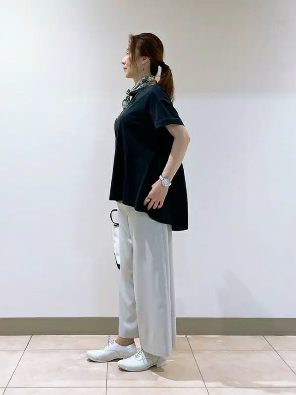 J.PRESS LADIES L スタッフ コーディネート画像