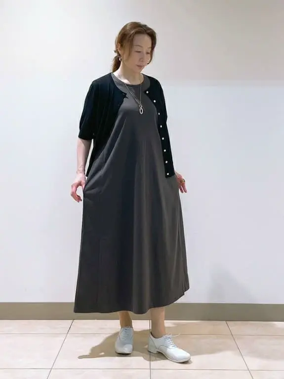 J.PRESS LADIES L スタッフ コーディネート画像
