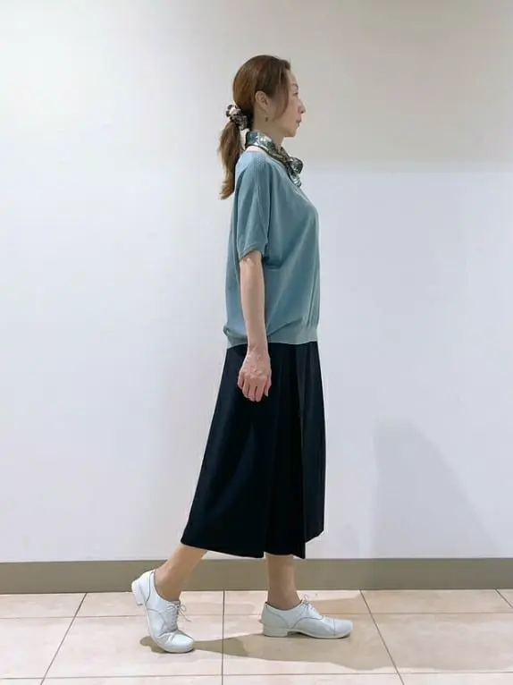 J.PRESS LADIES L スタッフ コーディネート画像