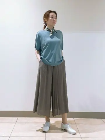 J.PRESS LADIES L スタッフ コーディネート画像