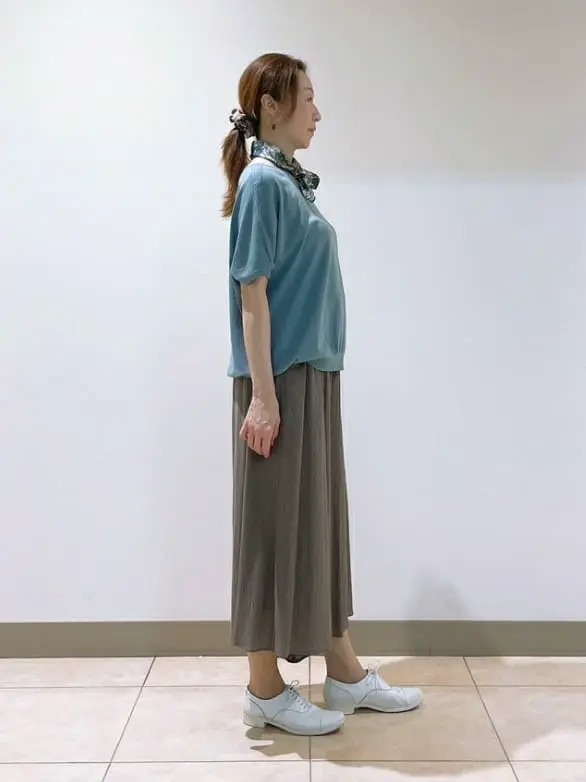 J.PRESS LADIES L スタッフ コーディネート画像