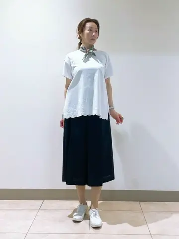 J.PRESS LADIES L スタッフ コーディネート画像