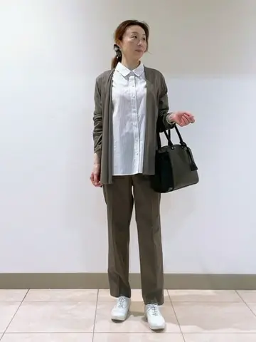 J.PRESS LADIES L スタッフ コーディネート画像