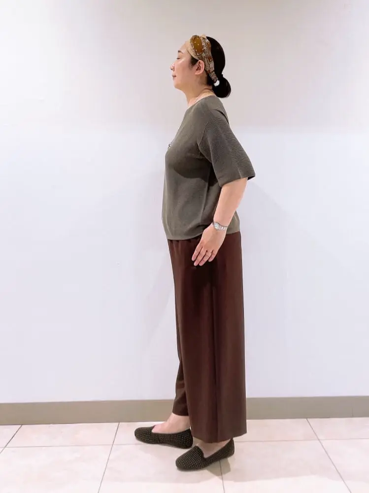 J.PRESS LADIES L スタッフ コーディネート画像