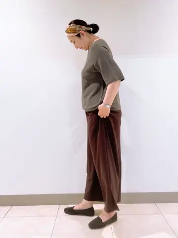 J.PRESS LADIES L スタッフ コーディネート画像