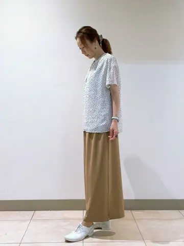 J.PRESS LADIES L スタッフ コーディネート画像
