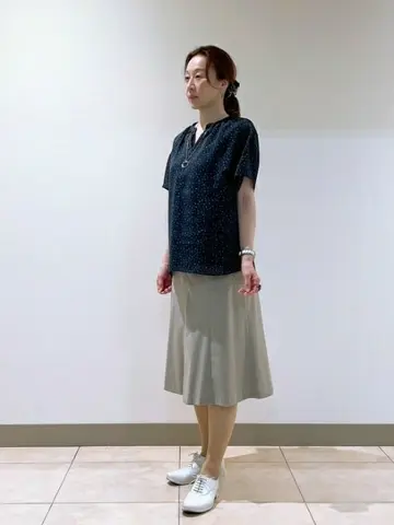 J.PRESS LADIES L スタッフ コーディネート画像