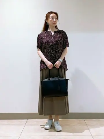 J.PRESS LADIES L スタッフ コーディネート画像