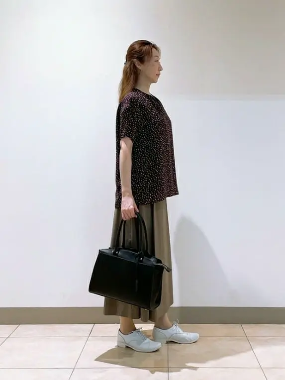 J.PRESS LADIES L スタッフ コーディネート画像