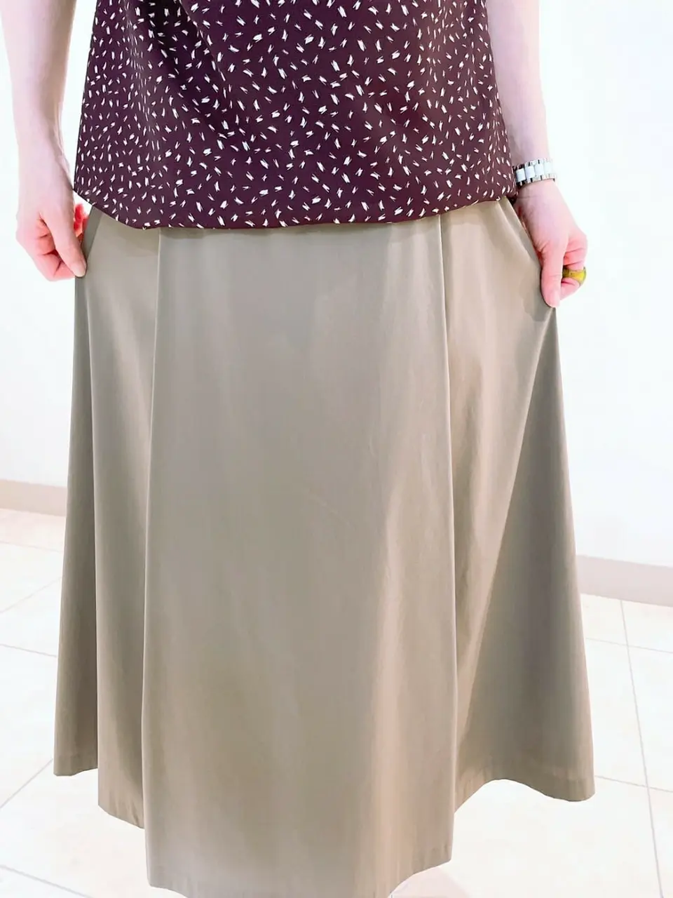 J.PRESS LADIES L スタッフ コーディネート画像