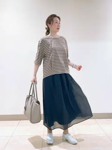 J.PRESS LADIES L スタッフ コーディネート画像