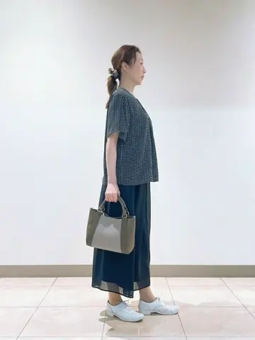 J.PRESS LADIES L スタッフ コーディネート画像
