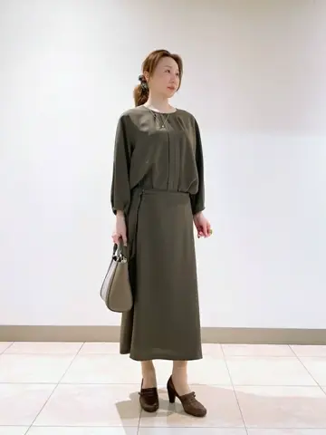 J.PRESS LADIES L スタッフ コーディネート画像